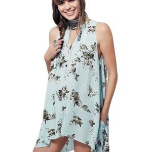 Free People Tree Swing Sleeveless Tunic Dress